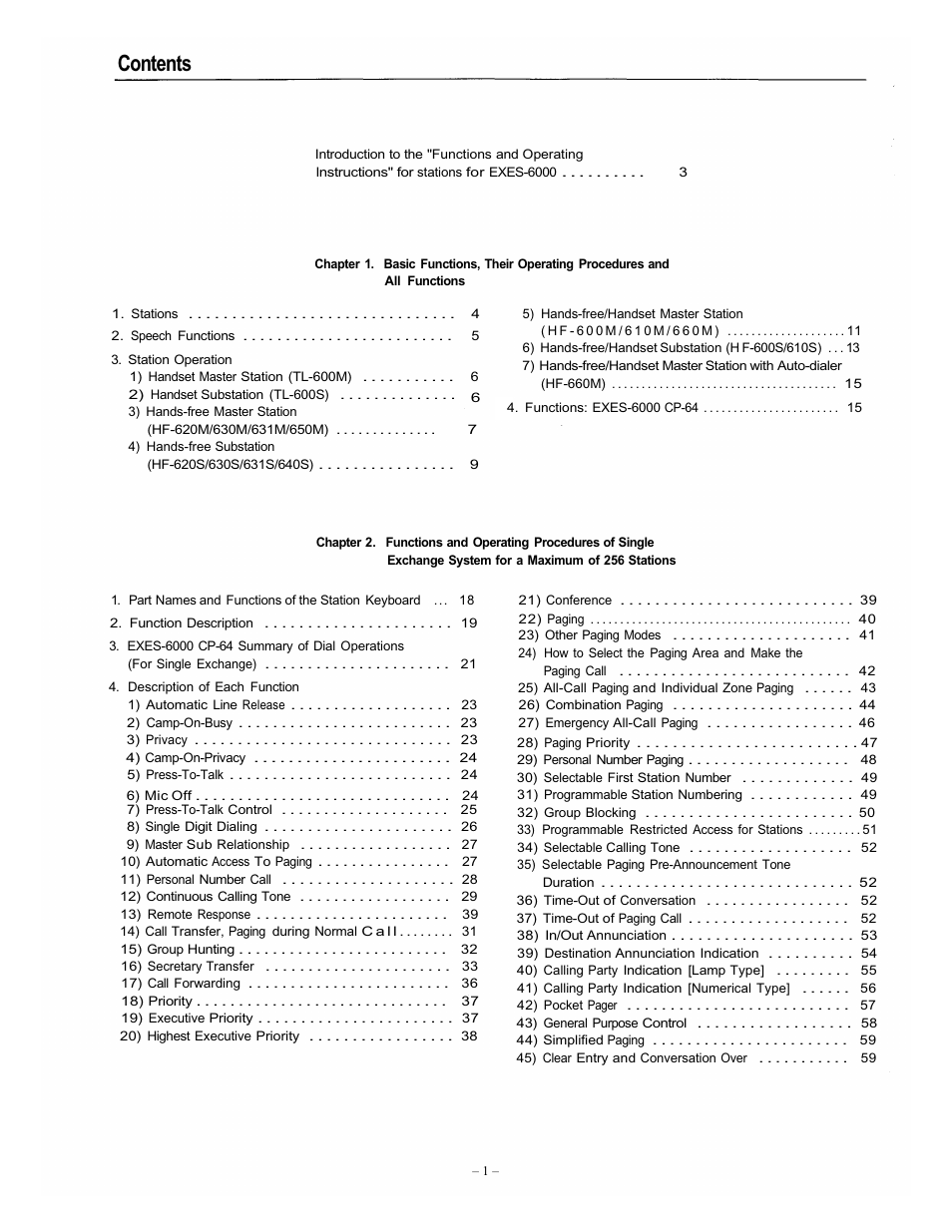 Vizio EXES-6000 CP-64 User Manual | Page 2 / 102