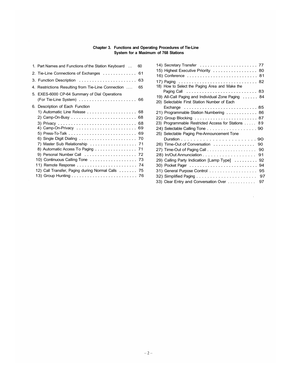 Vizio EXES-6000 CP-64 User Manual | Page 3 / 102