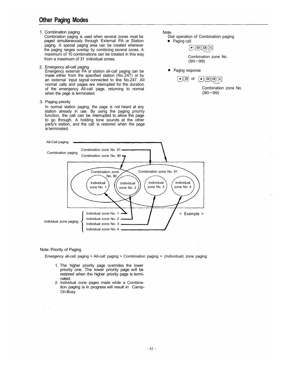 Other paging modes | Vizio EXES-6000 CP-64 User Manual | Page 44 / 102