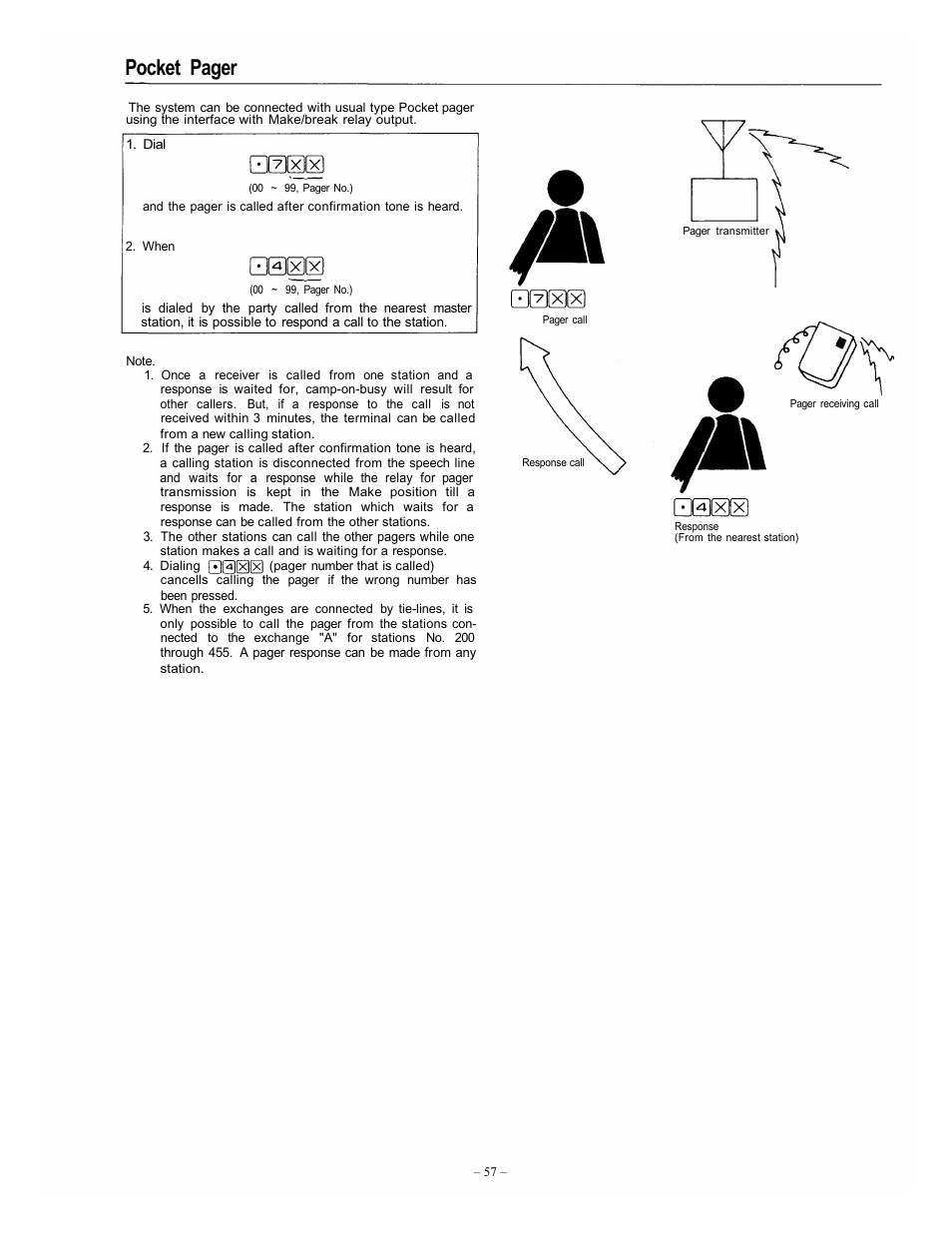 Pocket pager | Vizio EXES-6000 CP-64 User Manual | Page 60 / 102