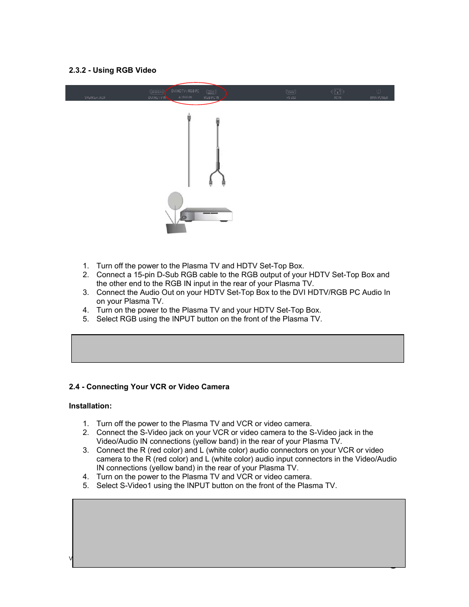 Vizio P42 User Manual | Page 21 / 46