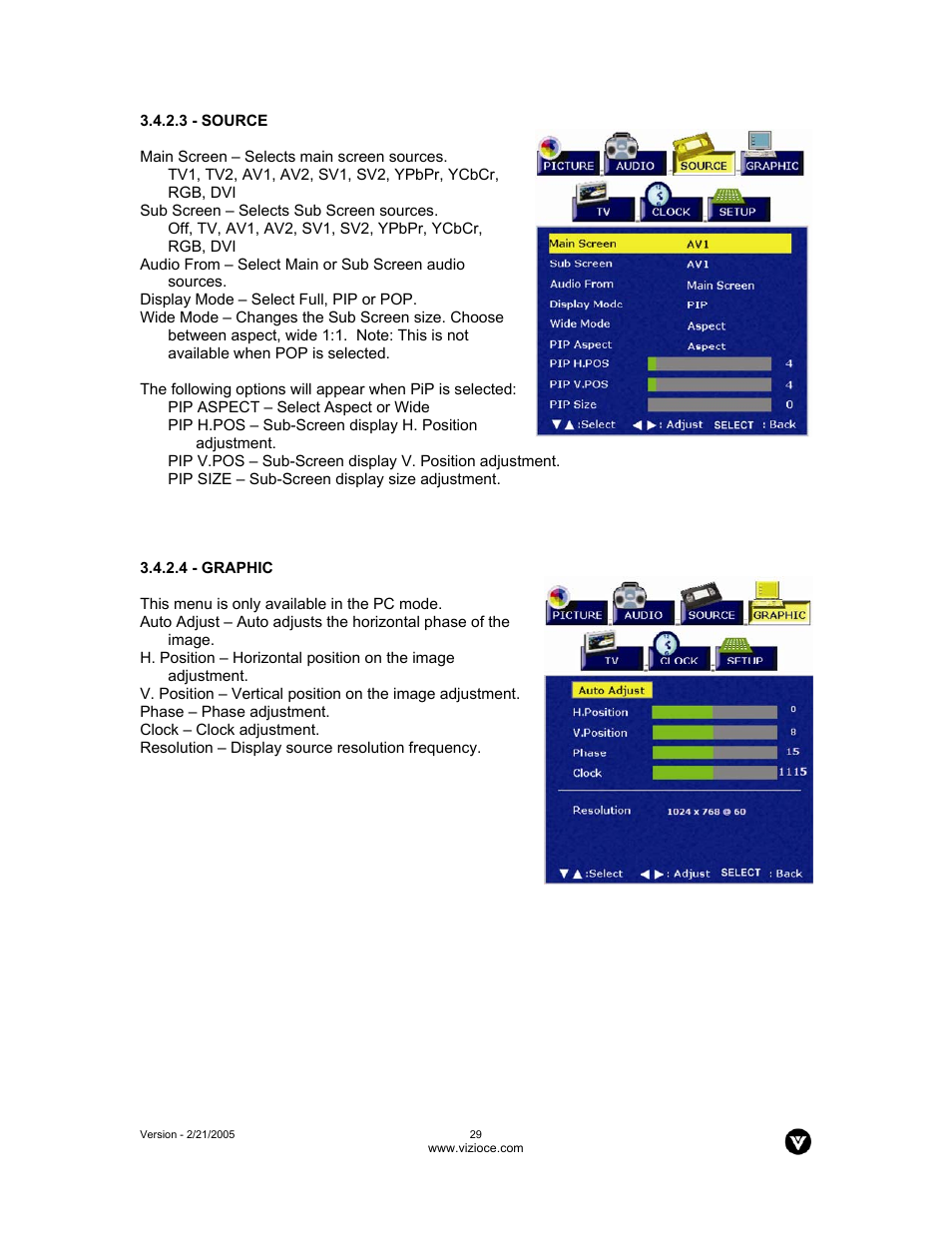 Vizio P42 User Manual | Page 30 / 46