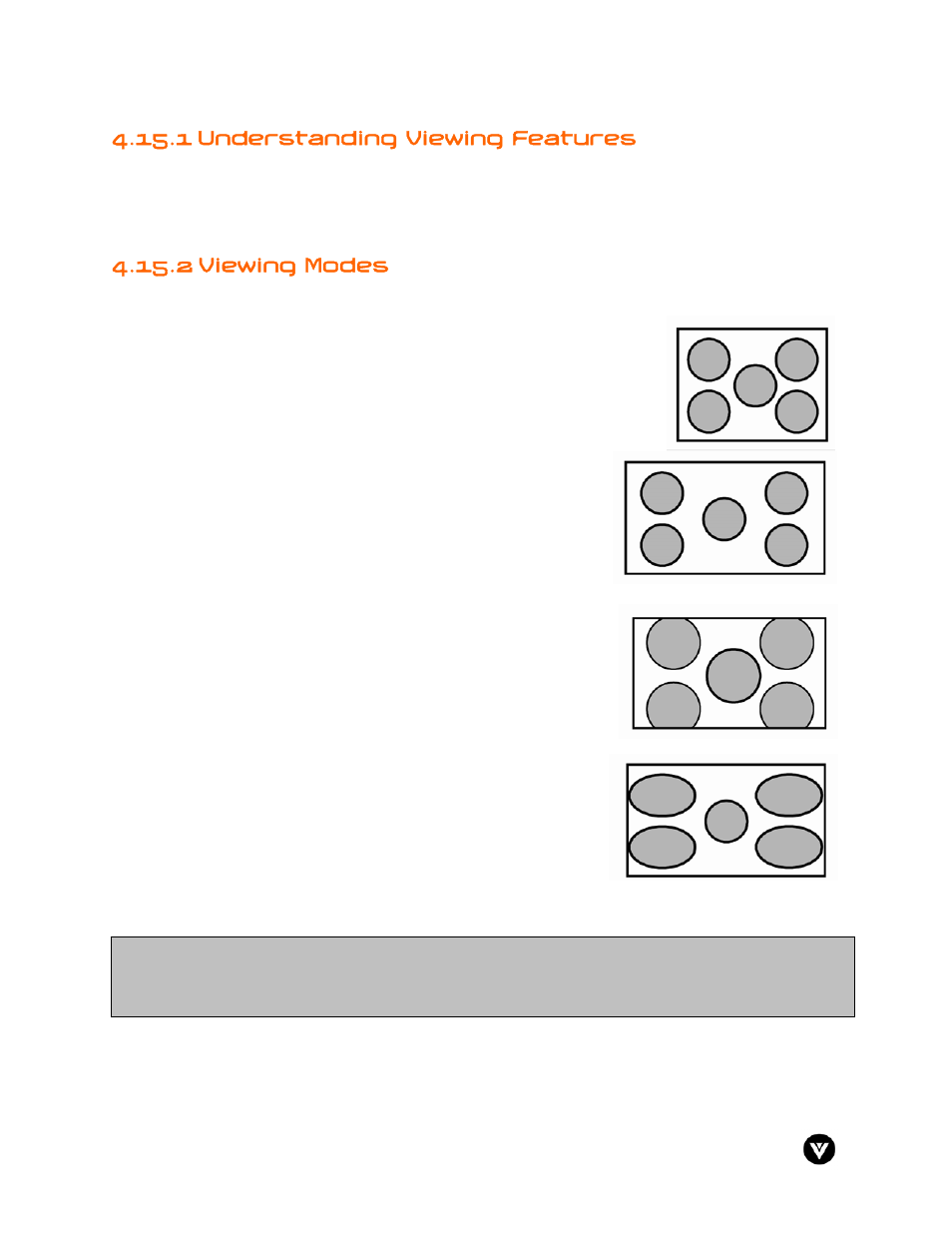 1 understanding viewing features, 2 viewing modes | Vizio GV47L User Manual | Page 54 / 75