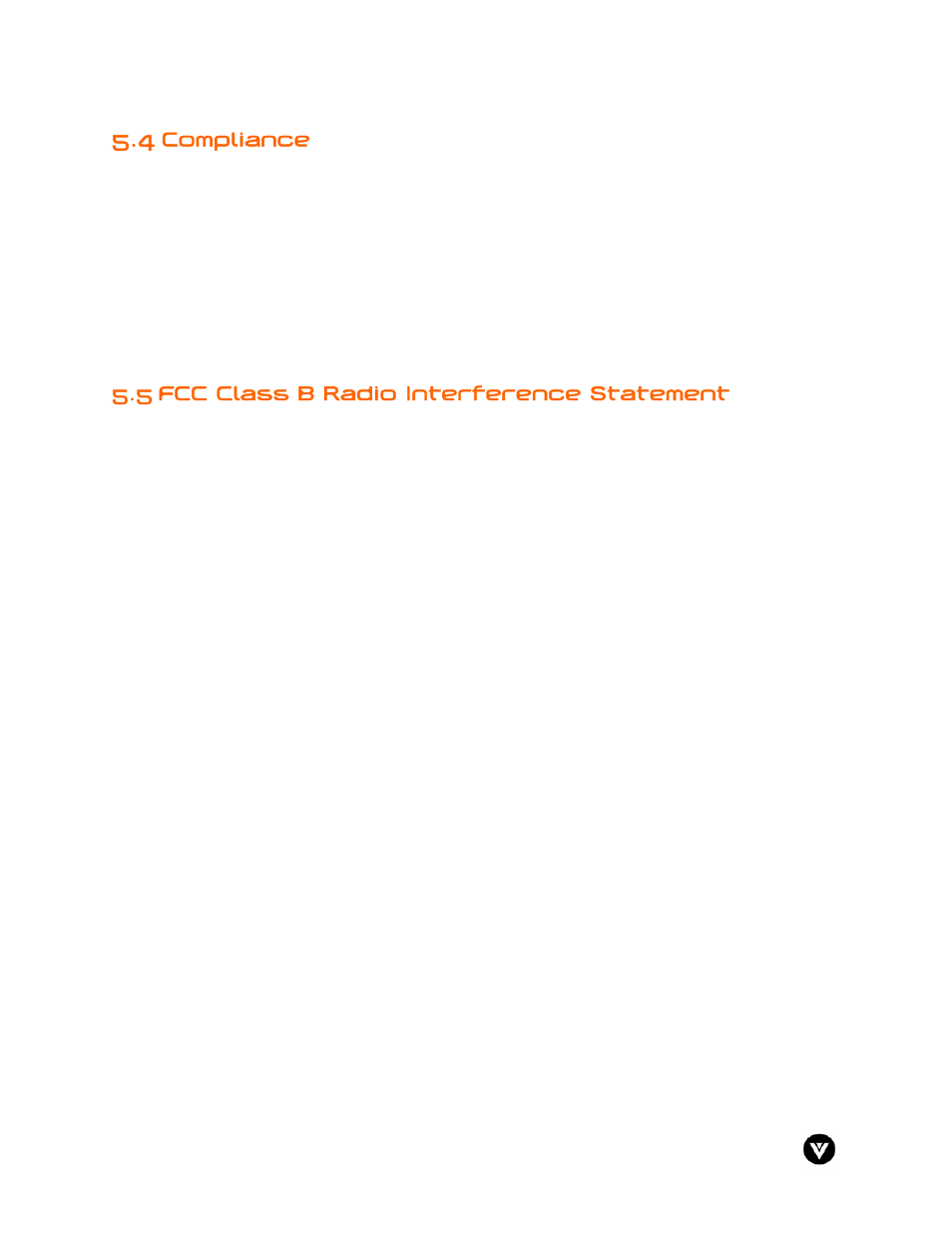 4 compliance, 5 fcc class b radio interference statement, Compliance | Vizio GV47L User Manual | Page 62 / 75