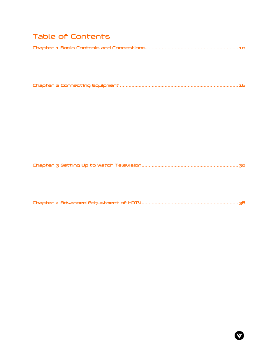 Vizio GV47L User Manual | Page 8 / 75
