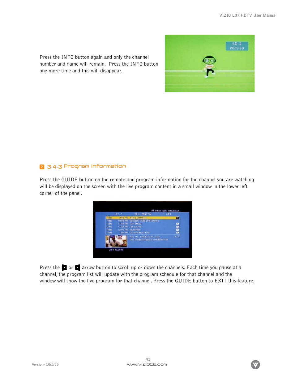 Vizio L37 User Manual | Page 43 / 81