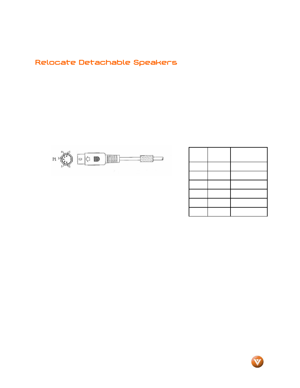Relocate detachable speakers | Vizio GV47L FHDTV20A User Manual | Page 8 / 78