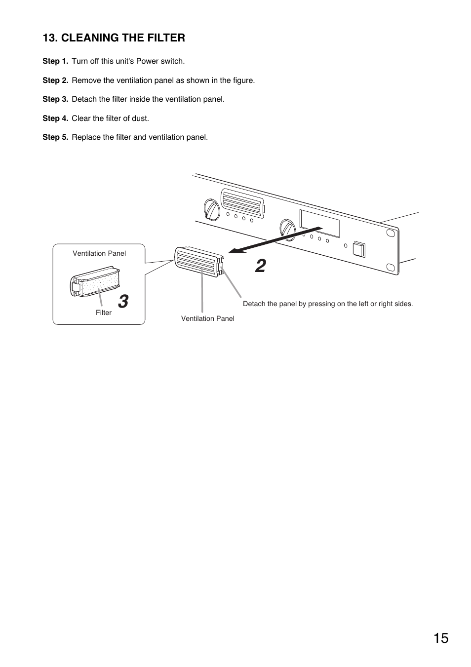 Vizio DA-250F CU User Manual | Page 15 / 20