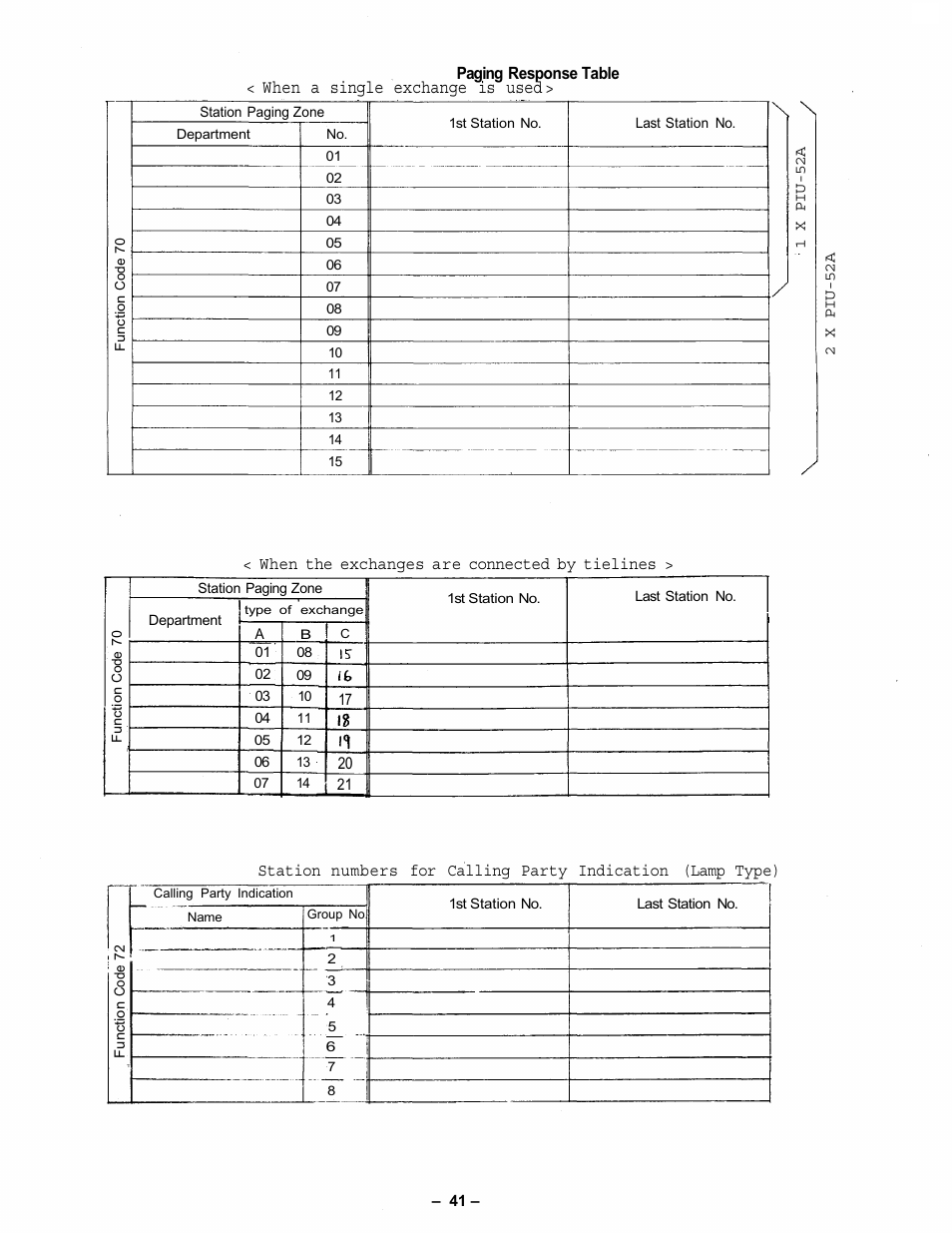 When a single exchange is used | Vizio CPU-56 User Manual | Page 42 / 53