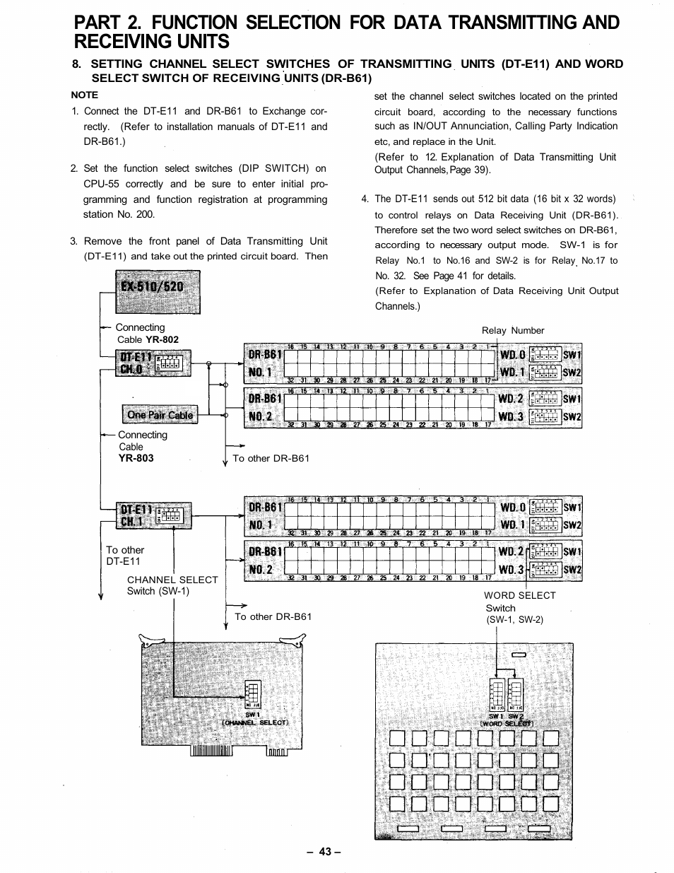 Receiving units | Vizio CPU-56 User Manual | Page 44 / 53