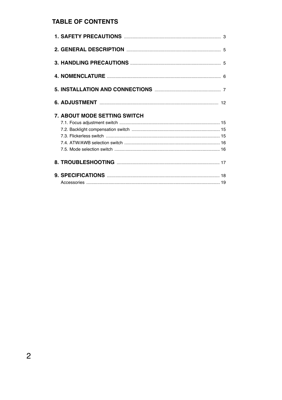 Vizio C-CV454D-9 CU User Manual | Page 2 / 20