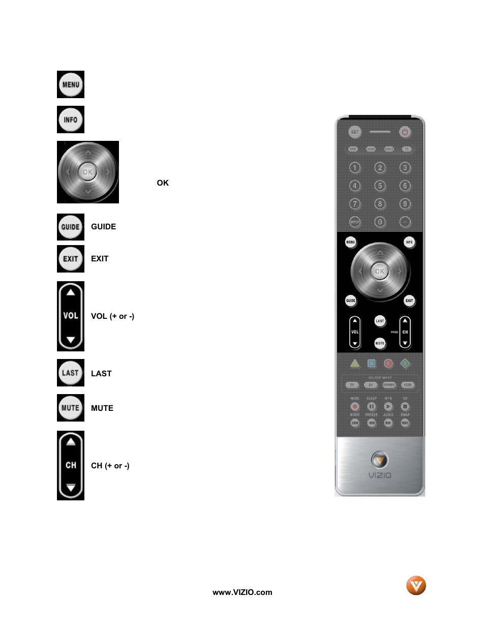 Vizio GV52L FHDTV10A User Manual | Page 16 / 80