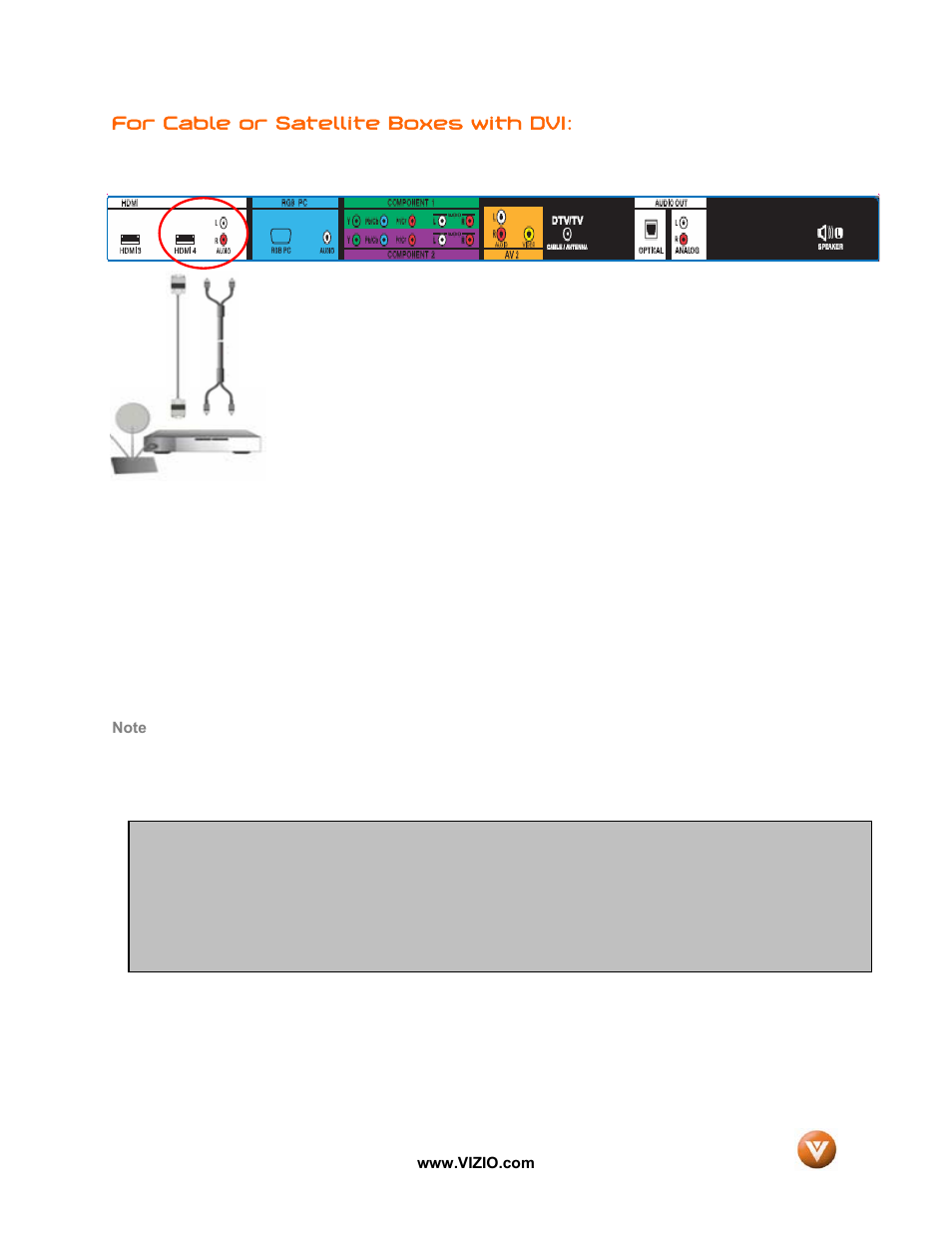 Vizio GV52L FHDTV10A User Manual | Page 21 / 80