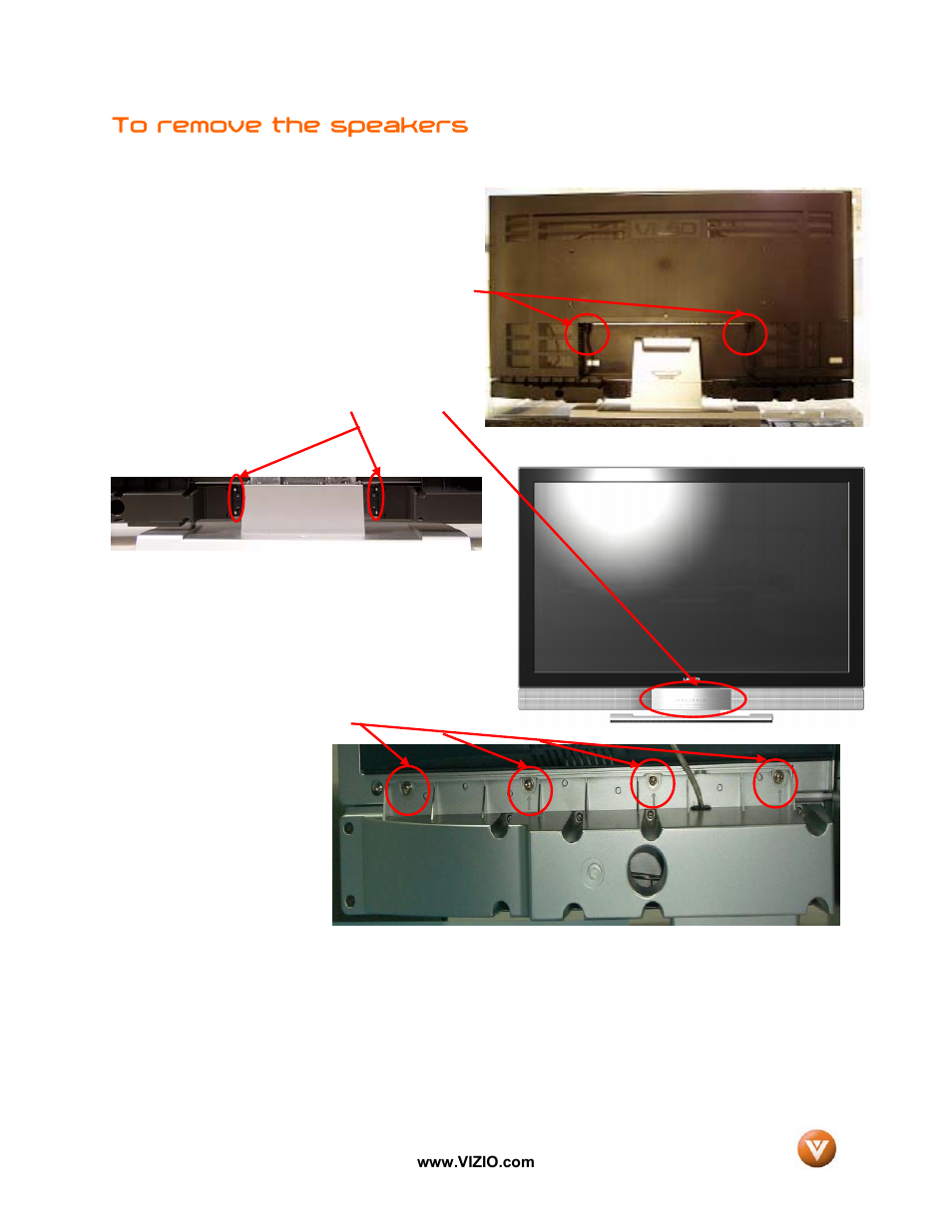Vizio GV52L FHDTV10A User Manual | Page 7 / 80