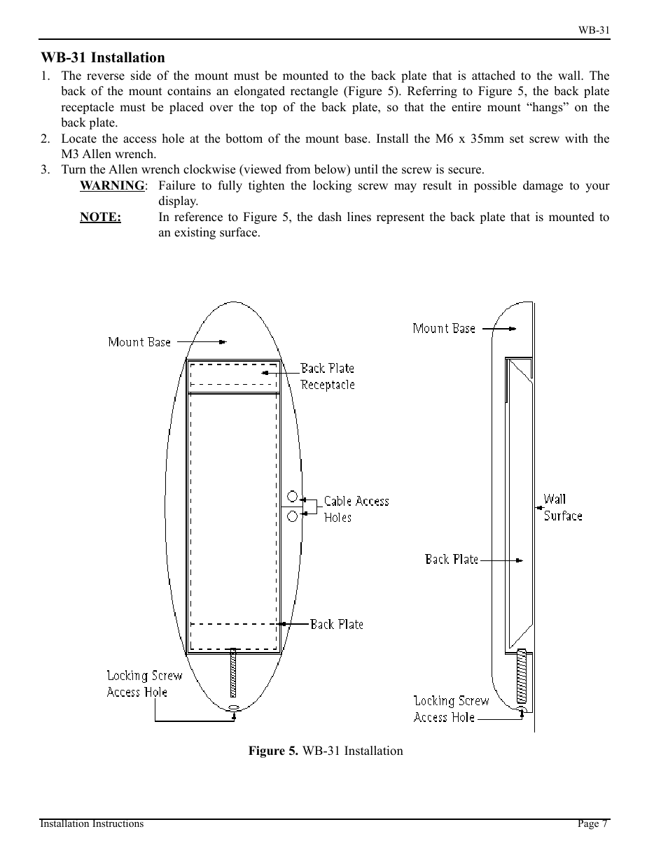 Vizio WB-31 User Manual | Page 7 / 12