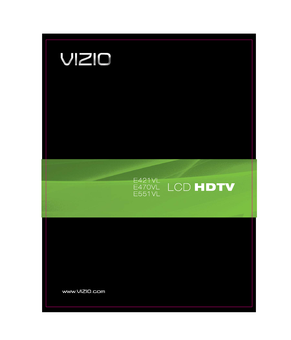 Vizio E421VL User Manual | 69 pages