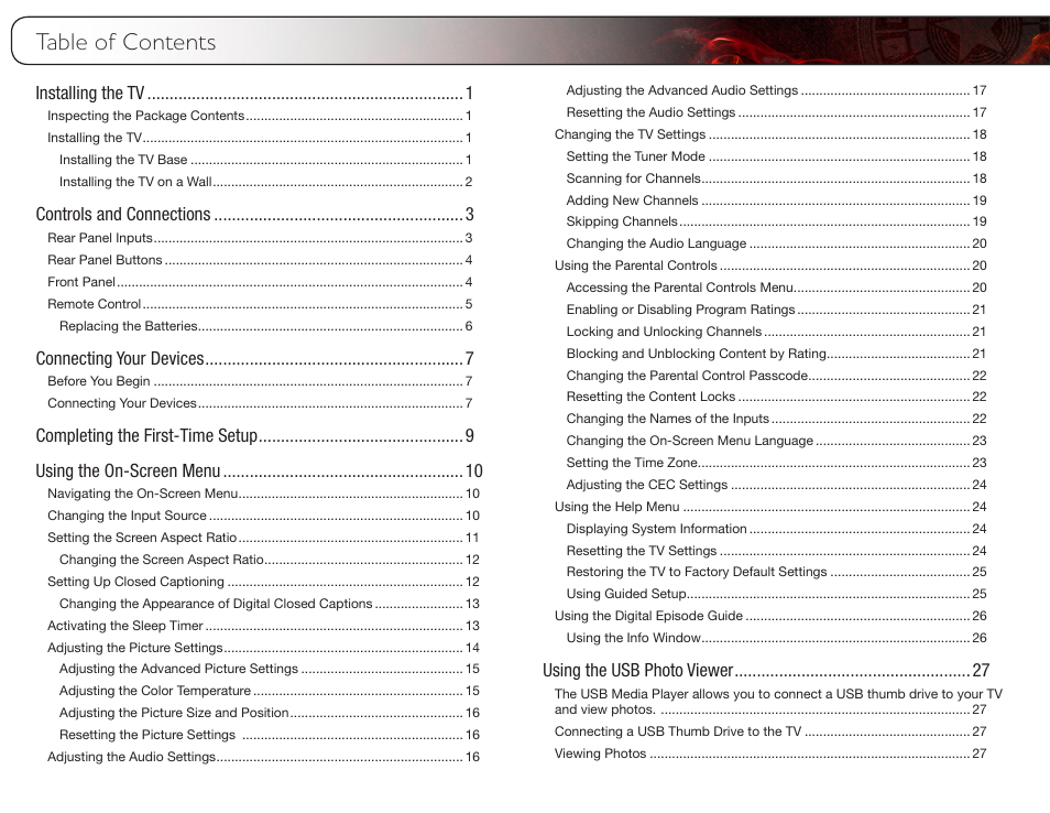 Vizio E420VP User Manual | Page 7 / 45