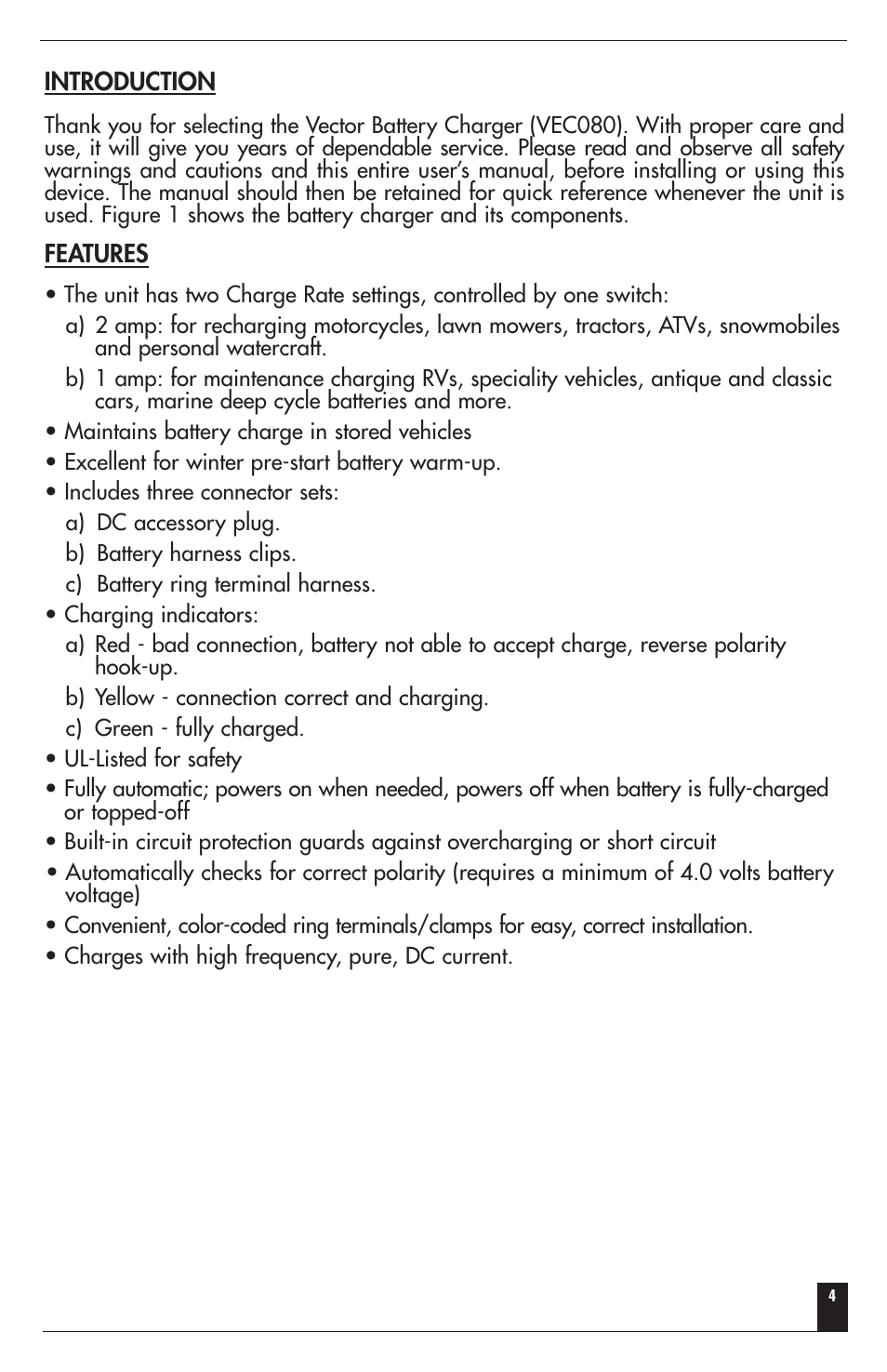 Vizio VECTOR VEC080 User Manual | Page 5 / 10