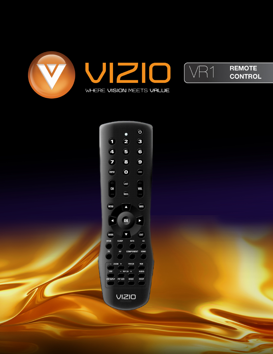 Vizio VR1 User Manual | 6 pages
