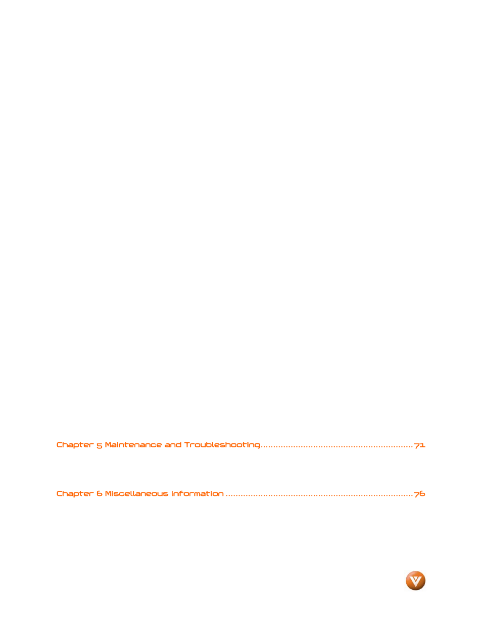 Vizio VP504 FHDTV10A User Manual | Page 8 / 106