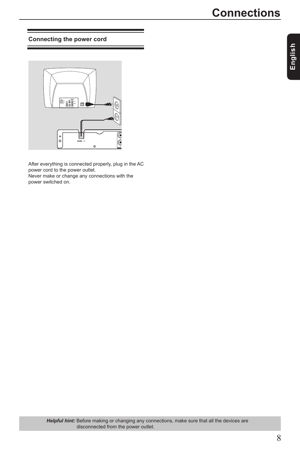 Connections | Vizio SD4200KU User Manual | Page 9 / 28