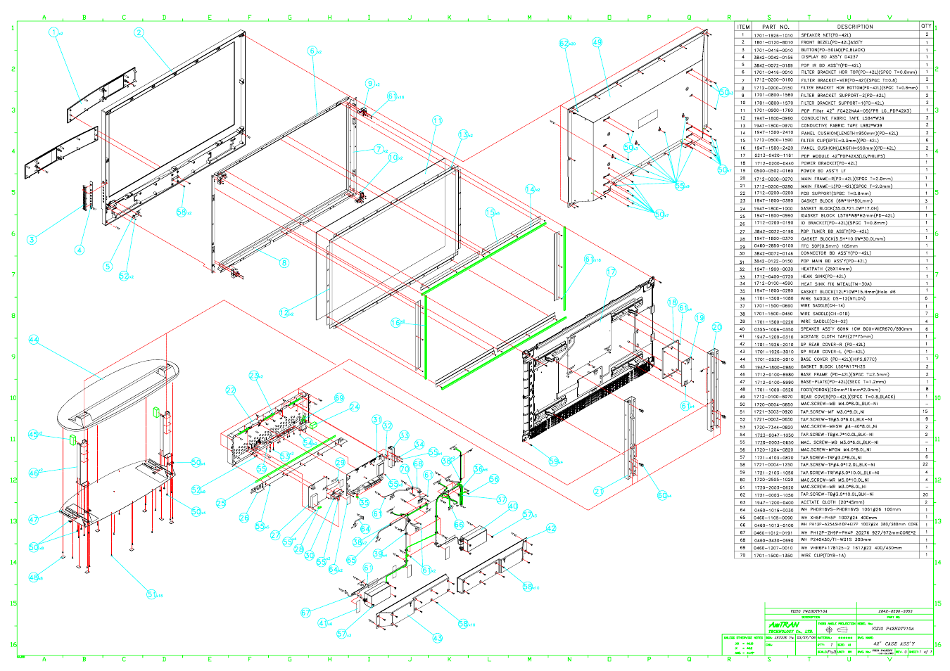 Vizio P42HDTV10A User Manual | Page 113 / 113