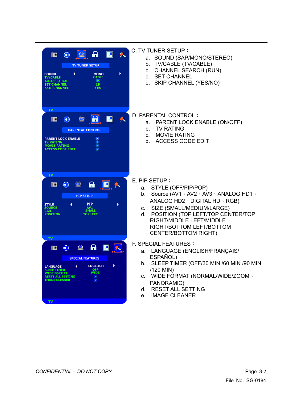 Vizio P42HDTV10A User Manual | Page 9 / 113