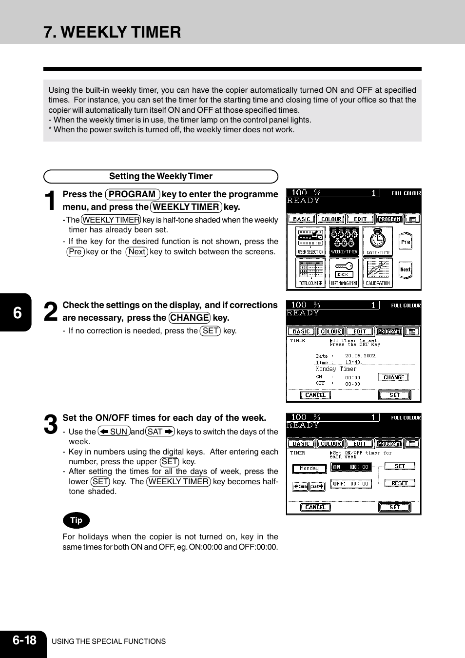 Weekly timer | Vizio 210C User Manual | Page 110 / 195