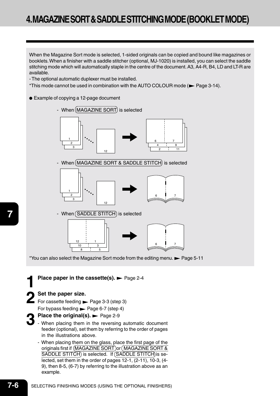 Magazinesort&saddle stitchingmode(bookletmode) | Vizio 210C User Manual | Page 130 / 195