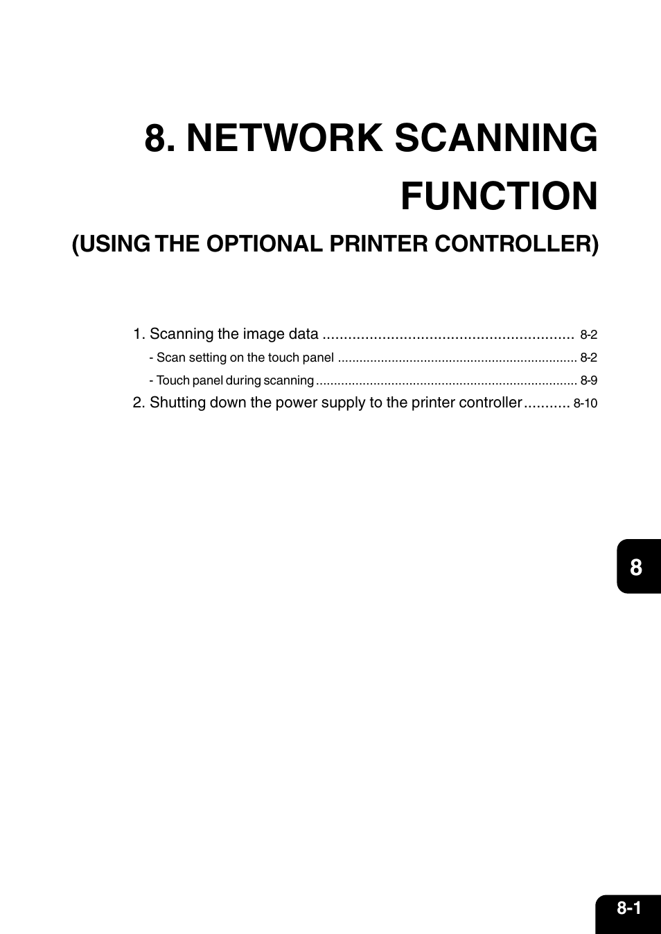 Network scanning function | Vizio 210C User Manual | Page 133 / 195