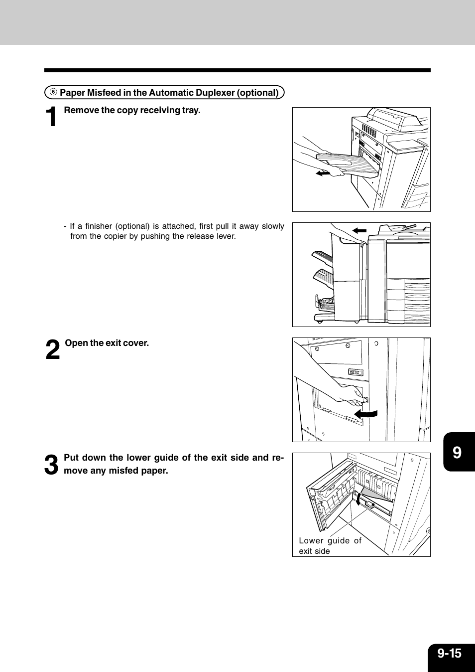 Automatic duplexer (optional) | Vizio 210C User Manual | Page 157 / 195