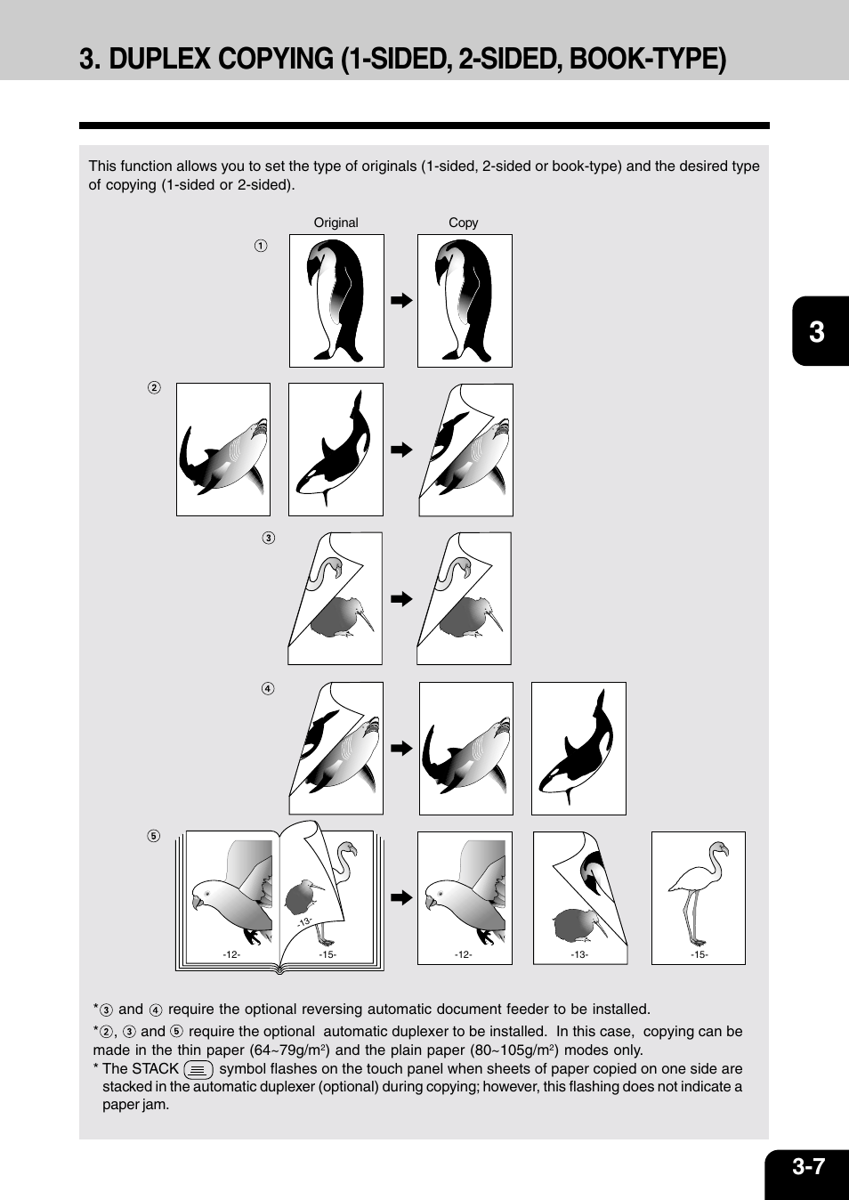 Duplex copying (1-sided, 2-sided, book-type) | Vizio 210C User Manual | Page 51 / 195