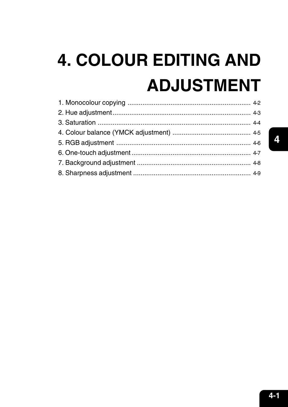 Colour editing and adjustment | Vizio 210C User Manual | Page 61 / 195
