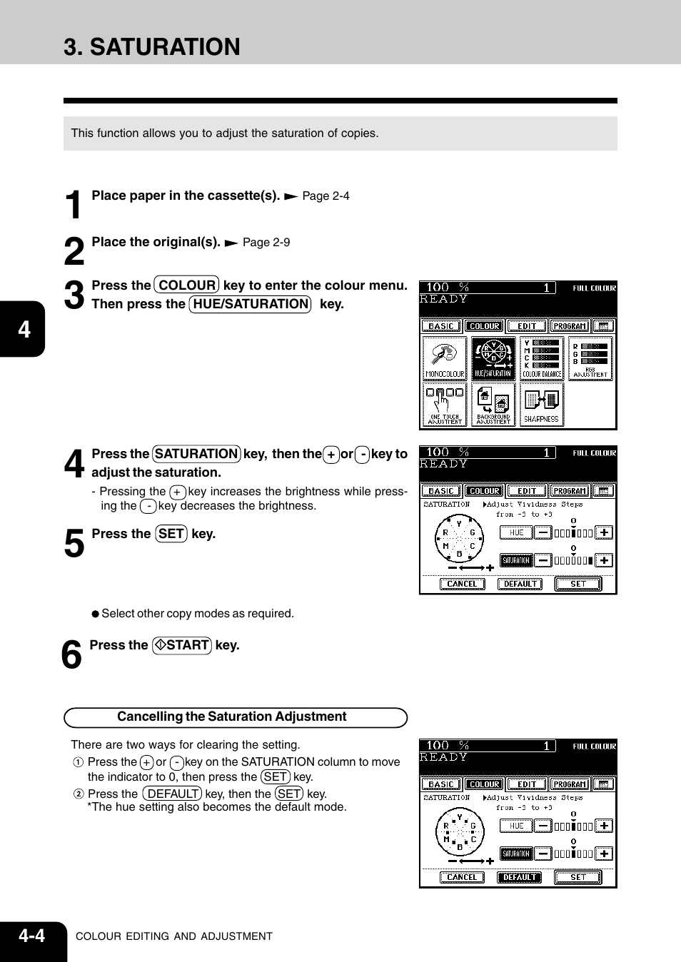 Saturation | Vizio 210C User Manual | Page 64 / 195