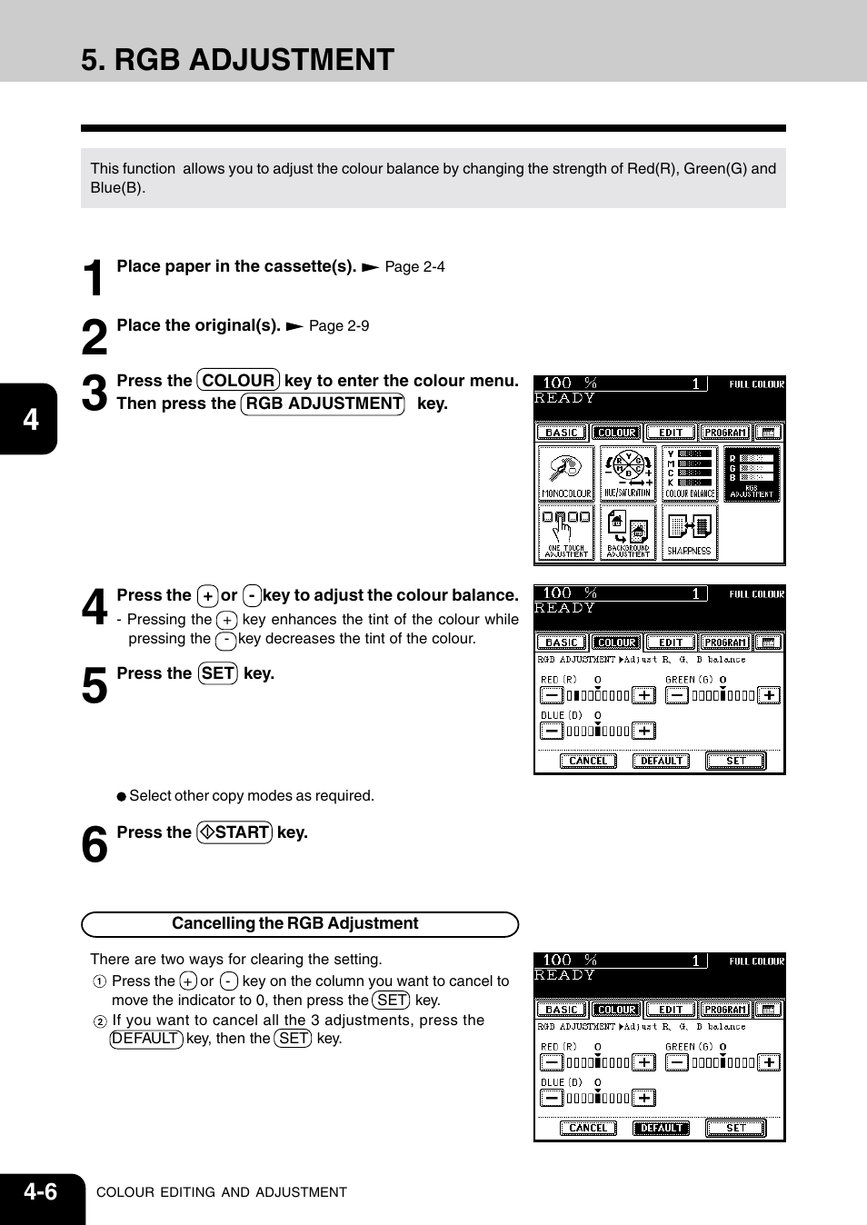 Rgb adjustment | Vizio 210C User Manual | Page 66 / 195
