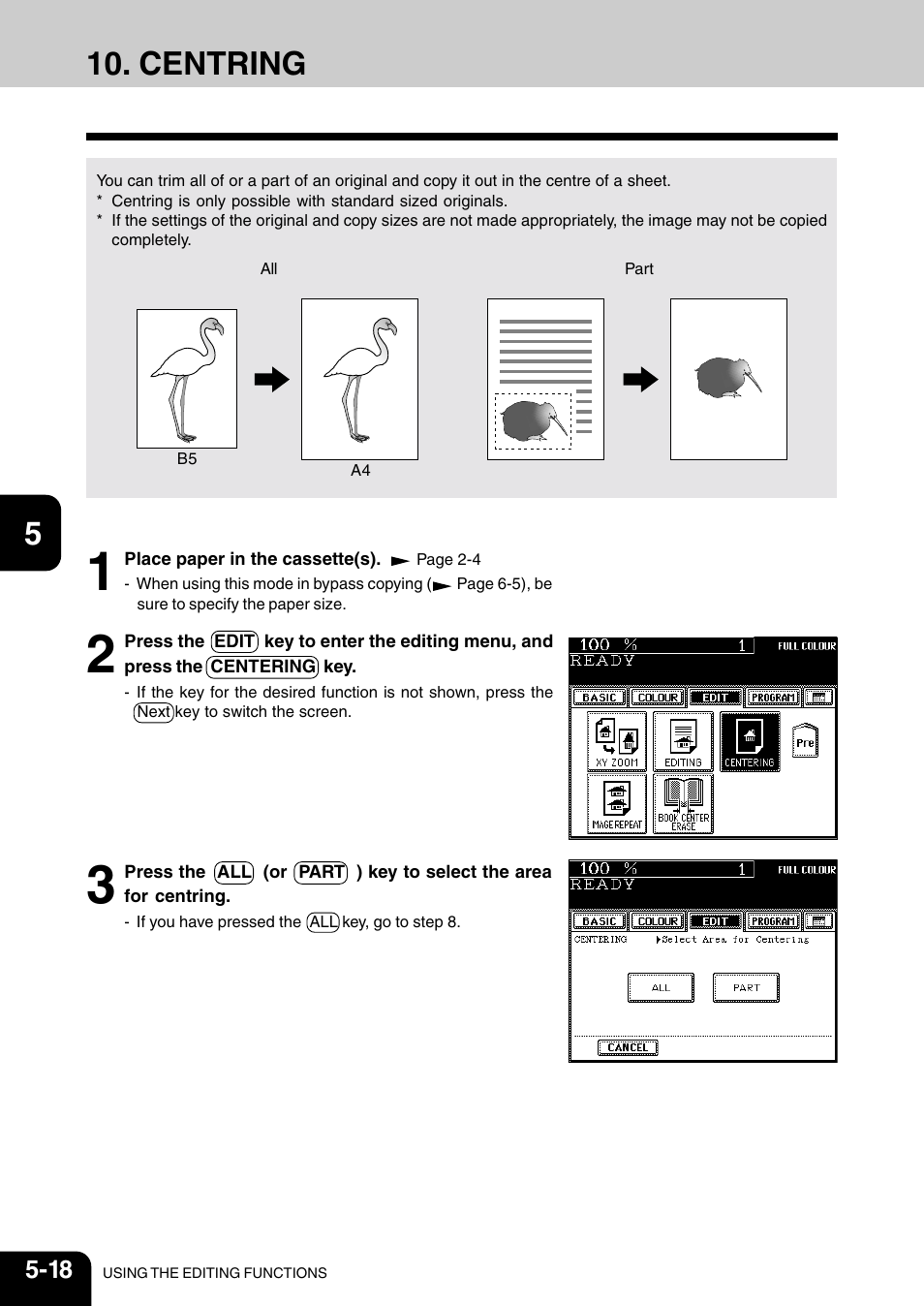 Centring | Vizio 210C User Manual | Page 88 / 195
