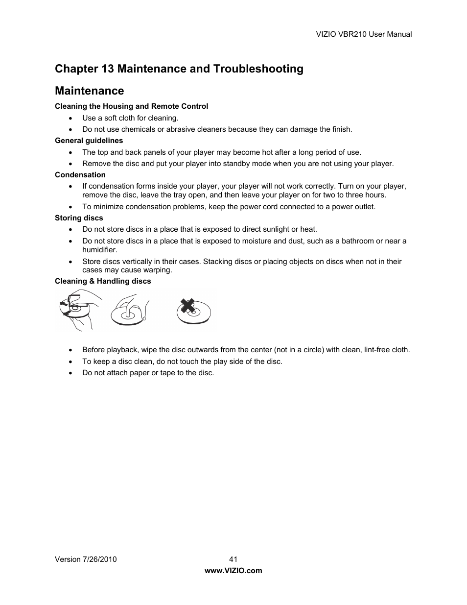 Vizio VBR210 User Manual | Page 41 / 55