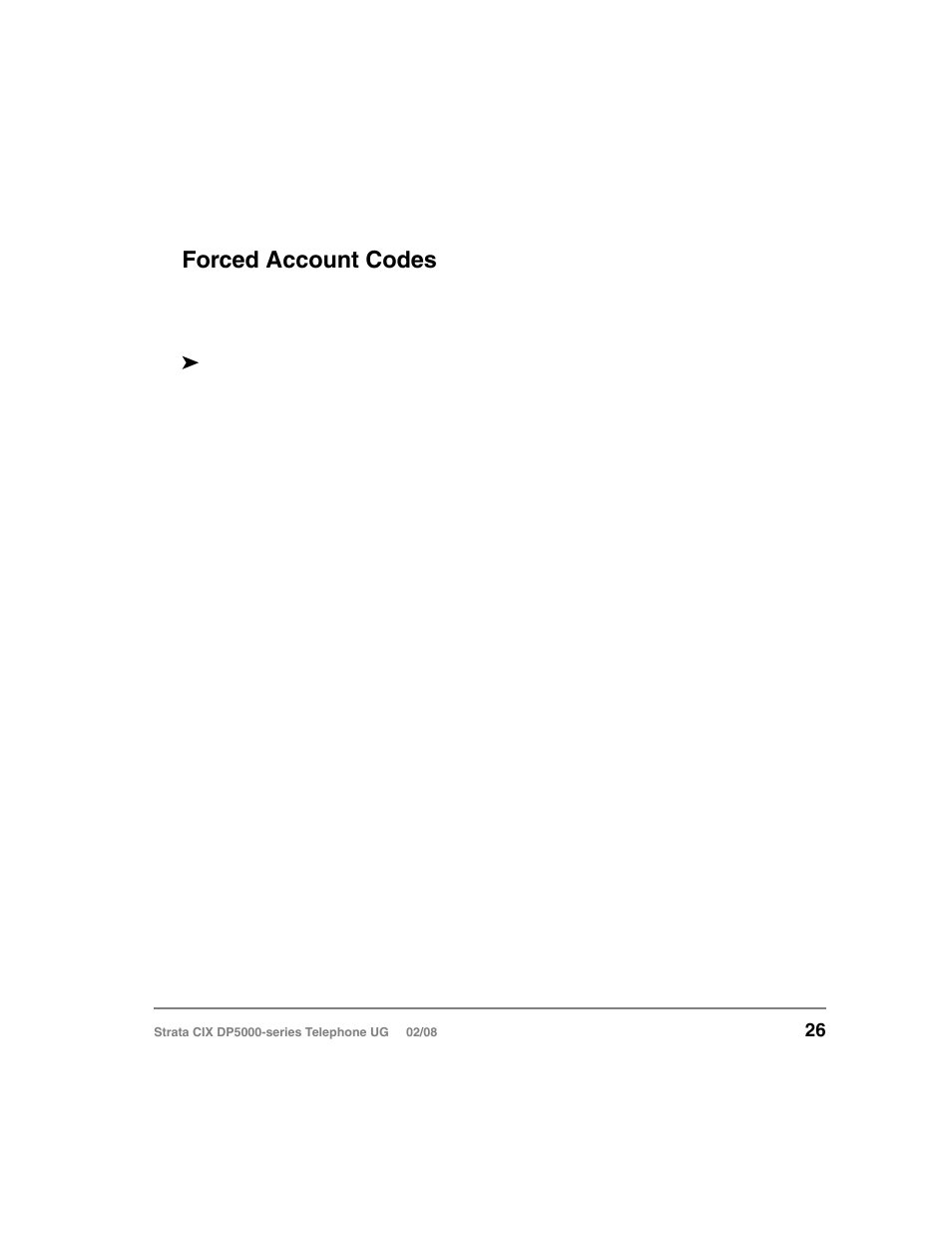 Forced account codes | Vizio STRATA DP5000 User Manual | Page 42 / 140