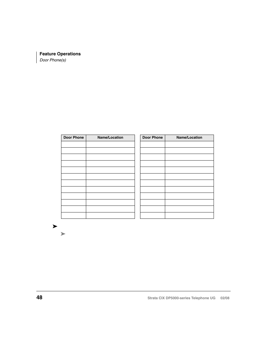 Door phone(s) | Vizio STRATA DP5000 User Manual | Page 64 / 140