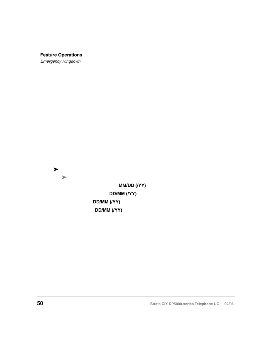 Emergency ringdown, Language codes, Emergency ringdown language codes | Vizio STRATA DP5000 User Manual | Page 66 / 140