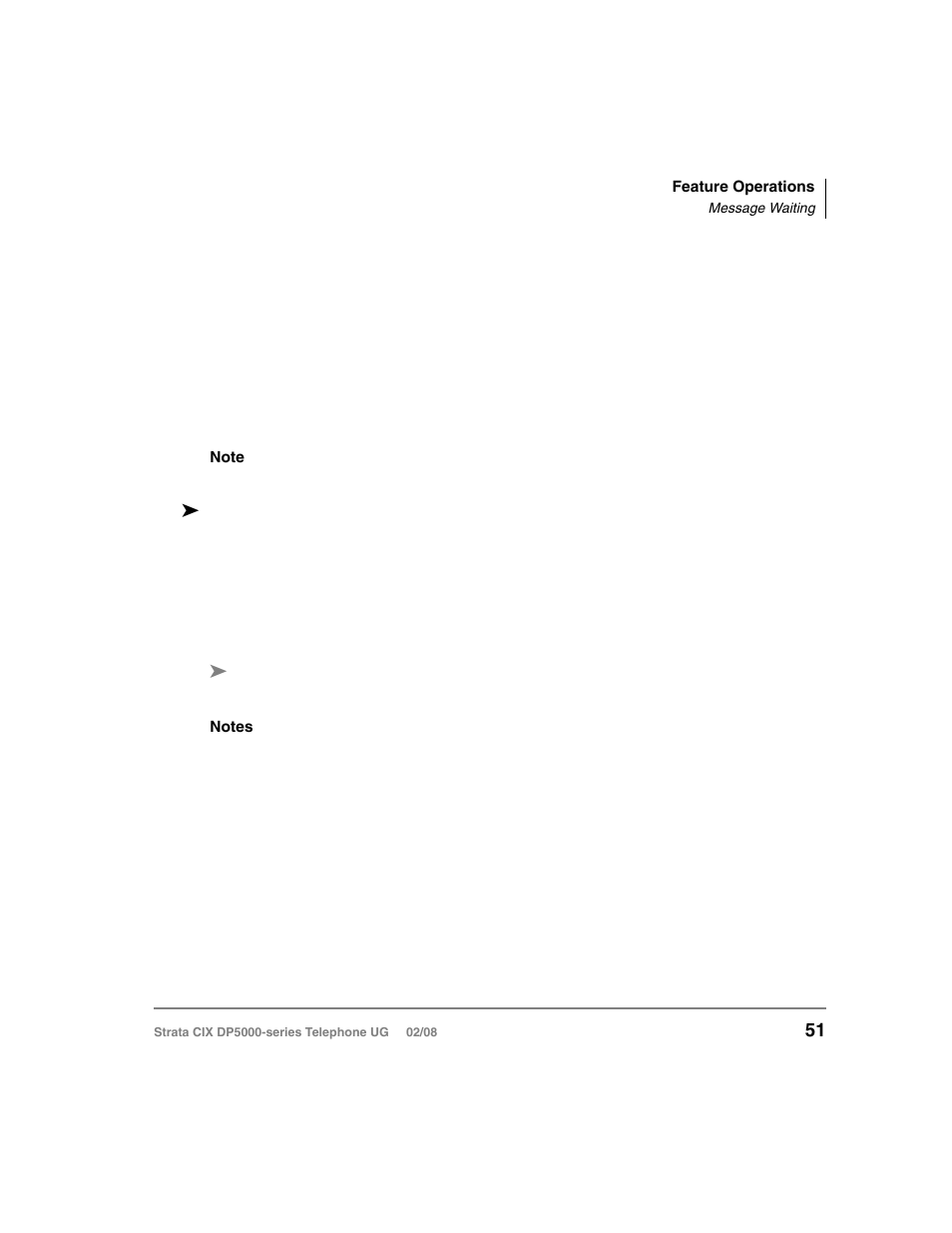 Message waiting | Vizio STRATA DP5000 User Manual | Page 67 / 140