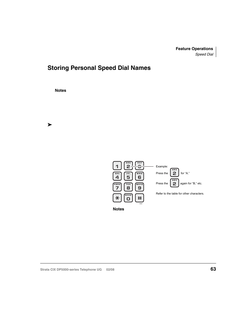 Storing personal speed dial names | Vizio STRATA DP5000 User Manual | Page 79 / 140