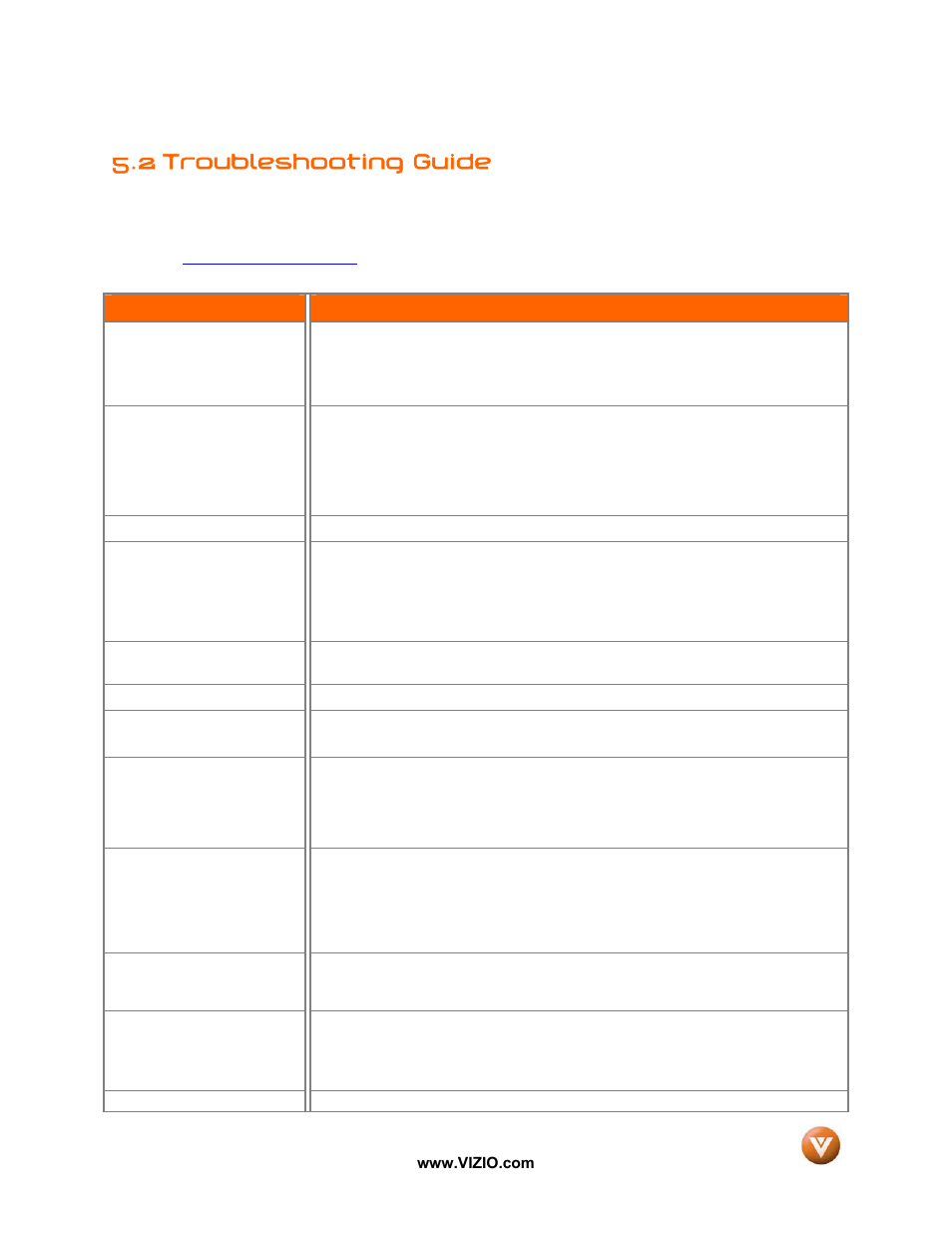 2 troubleshooting guide | Vizio VX42L User Manual | Page 51 / 57