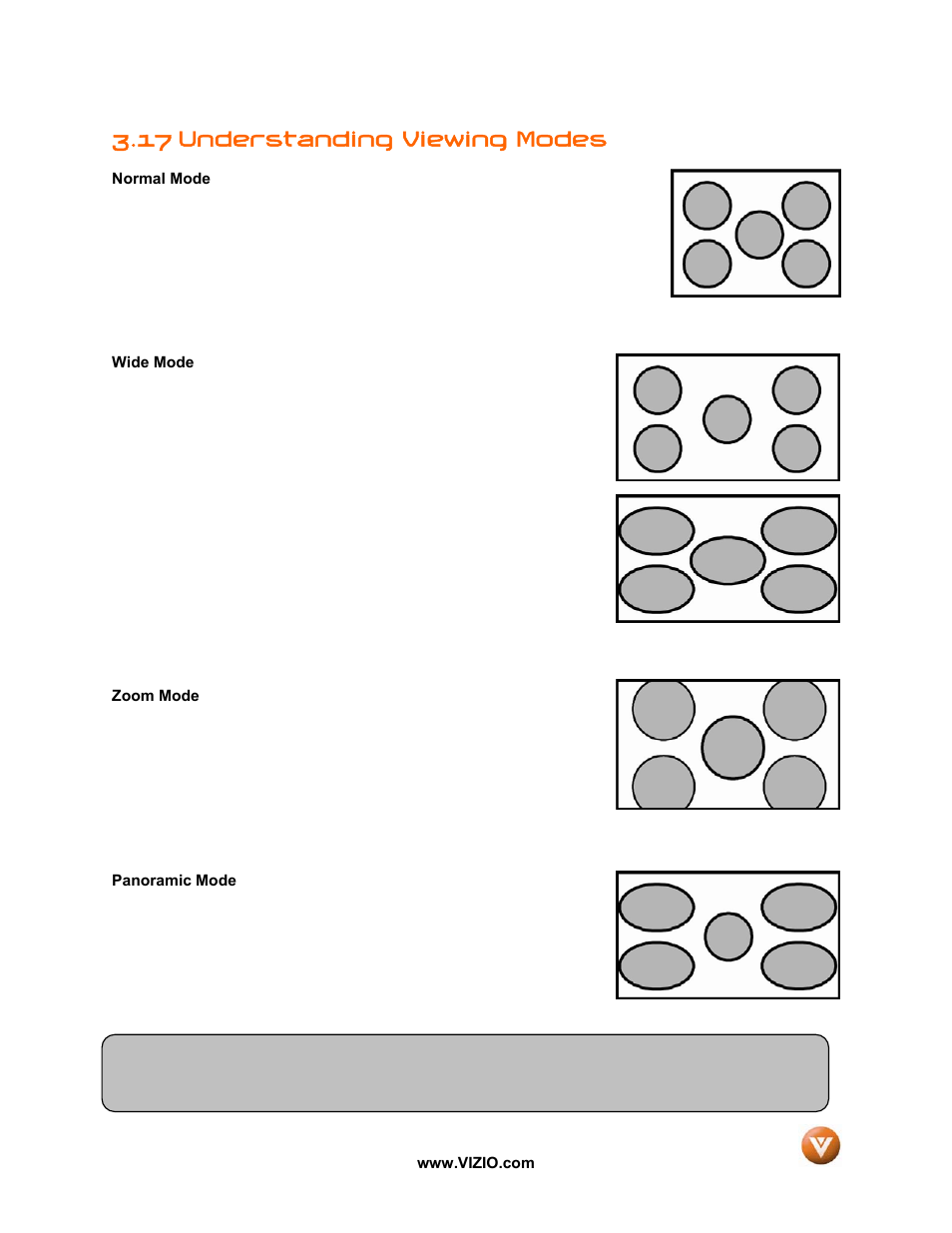 17 understanding viewing modes | Vizio VW42L User Manual | Page 47 / 57