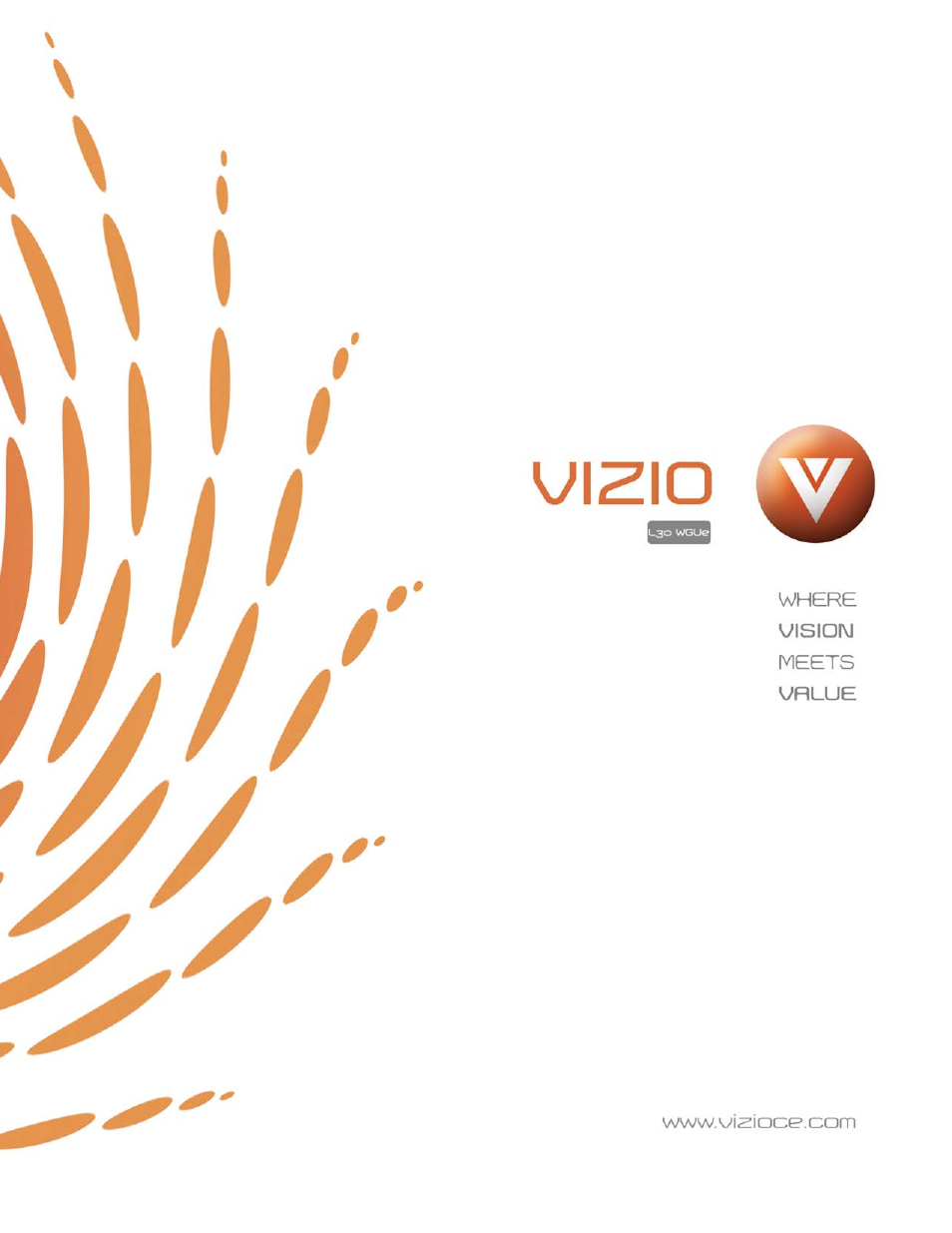 Vizio L30 WGUe User Manual | 46 pages