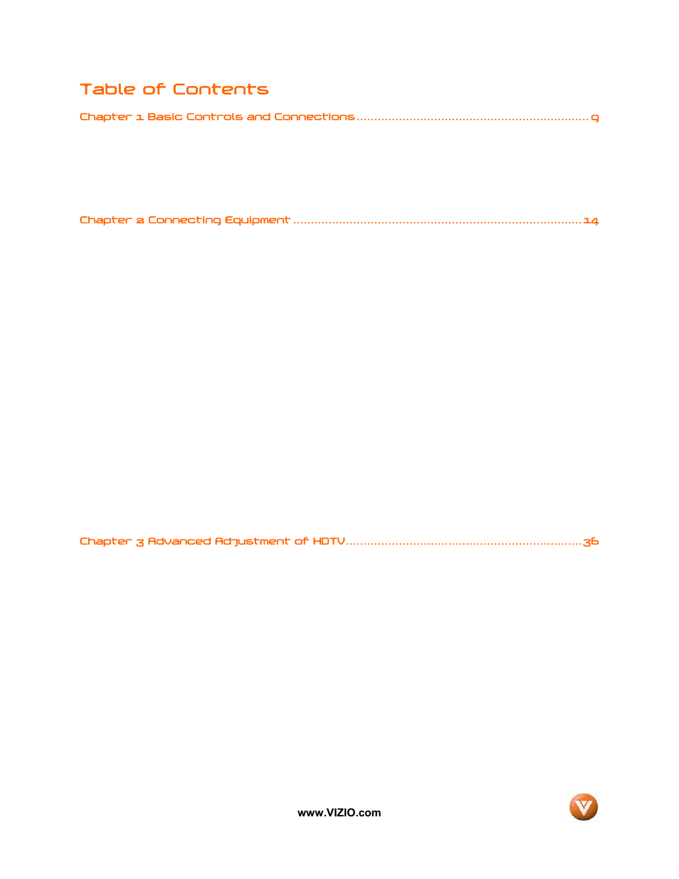 Vizio VIZIO User Manual | Page 7 / 71