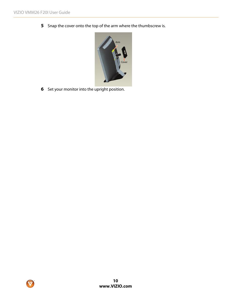 Vizio F20I User Manual | Page 10 / 23