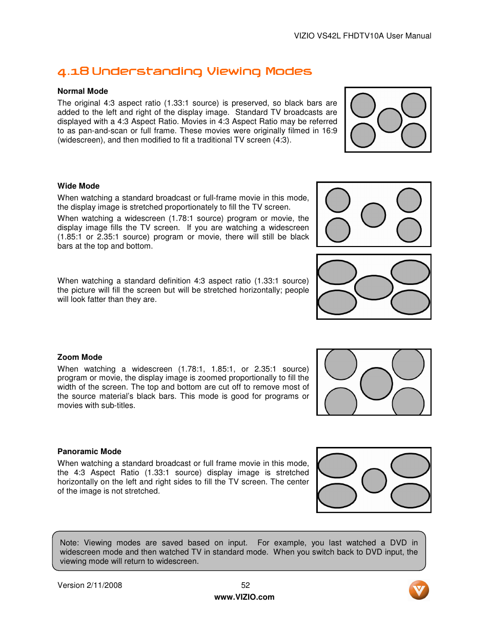 Vizio VS42LF User Manual | Page 52 / 61