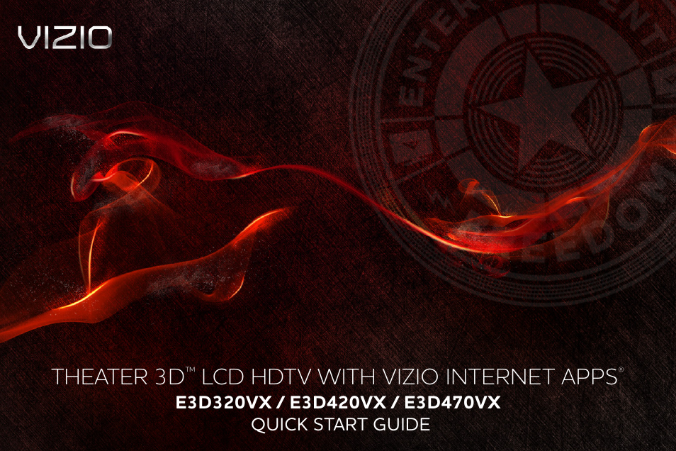 Vizio E3D320VX User Manual | 20 pages