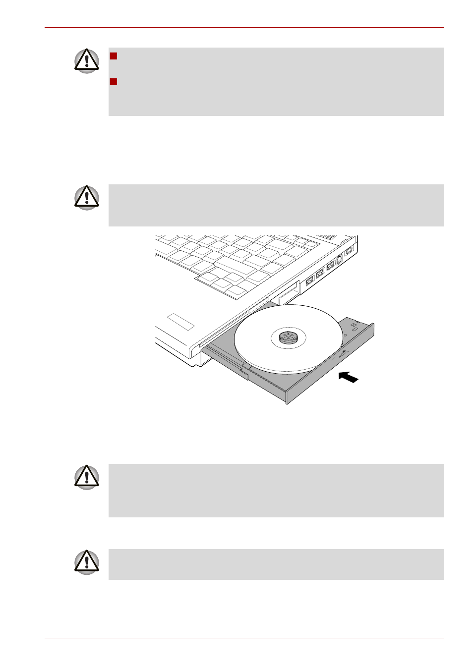 Removing discs | Toshiba Tecra A10 User Manual | Page 105 / 240